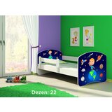 ACMA dečiji krevet ii 160x80 + dušek 6 cm WHITE22 | ePonuda.com