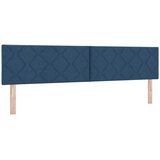  s opruga kutije s uzglavljem Plava 200 x 200 cm tkanina | shoptok.hr