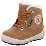 Superfit Copatki za prve korake 'GROOVY 2.0' rjava / oranžna / črna / bela Cene