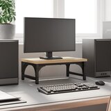 vidaXL Stojalo za monitor sonoma hrast 37x23x14 cm inženirski les Cene