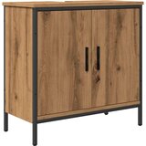 vidaXL Omarica za umivalnik artisan hrast 60x30x60 cm inž. les | Shoptok.si
