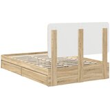  s od storage Sonoma hrast 135 x 190 cm Konstruirano drvo | shoptok.hr