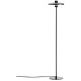 Kave Home Črna stoječa svetilka s kovinskim senčilom (višina 130 cm) Nuvira – Cene