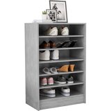 vidaXL ormarić za cipele siva boja betona 60 x 35 x 92 cm od iverice | shoptok.hr