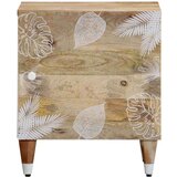 vidaXL Noćni ormarići 2 kom 40x33,5x46 cm Puno drvo Mango | shoptok.hr