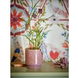 Bloomingville Ročno poslikan okrasni cvetlični lonec iz kamenine ø 11 cm Larky – | Shoptok.si