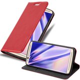 Cadorabo Ohišje, združljivo z ZTE Axon 7 MINI v rdeče jabolko - Zaščitni ovitek z magnetnim zapiranjem, stoječo funkcijo in režo za kartice, (20549778) | Shoptok.si