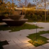  Spoljašnja solarna LED lampa LED/2W/3,7V 3000K IP54 2000 mAh crna | Eponuda.com