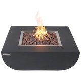 Gardenson Miza Z Ognjiščem Aurora, Črna | Shoptok.si