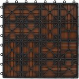  Pločice za decking 22 kom. Smeđa 30 x 30 cm WPC | shoptok.hr