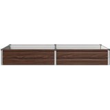  Povišeni vrtni krevet Crna 160 x 80 x 24 cm | shoptok.hr