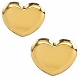 INF Nordijska lahka luksuzna kovinska srčasta posoda za nakit - set 2 Gold, (5000158062) Cene