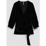 Marisse Velour Blouse | shoptok.hr