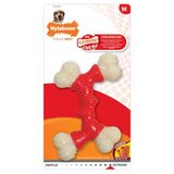 Nylabone EC Igračka za žvakanje dupla kost, Ukus slanine, M Cene