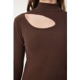  Blouse - Brown - Fitted | ePonuda.com
