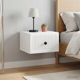  Noćni ormarić za montažu na zid 2 pcs Bijela 33 x 34,5 x 20 cm | Eponuda.com
