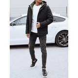 DStreet men's winter jacket with detachable hood black | ePonuda.com