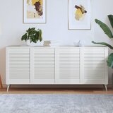  Vrata za ormarić rešetkasta 4 kom bijela 69 x 49,4 cm borovina | Eponuda.com