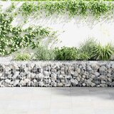  Gabionski zid s poklopcima od pocinčanog čelika 600 x 30 x 50 cm | shoptok.hr