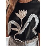 DStreet T-shirt damski oversize z efektem 3D czarna | shoptok.hr