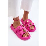 Boto Women's Foam Slippers with Decorations Fuchsia Cambrina | shoptok.hr