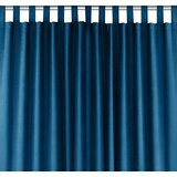  Curtain MILANA color indigo style classic 10cm tab tops chenille 420x225 HOMEDE | shoptok.hr
