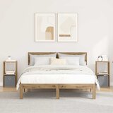  Noćni ormarić 2 pcs Umjetnički hrast 30,5 x 27 x 59,5 cm | Eponuda.com