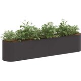  Povišeni vrtni krevet Crna 200 x 40 x 40 cm | shoptok.hr