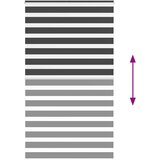 vidaXL Zavjesa zebra crna 120x230 cm širina tkanine 115,9 cm poliester | shoptok.hr