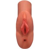 PDX Double Stroker - 2u1 realistični masturbator (tamno prirodno) | shoptok.hr