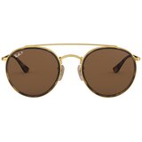 Ray-ban Round Double Bridge RB3647N 001/57 Polarized - ONE SIZE (51) | shoptok.hr