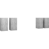 TV ormarići 4 kom boja betona 30,5x30x60 cm konstruirano drvo | Eponuda.ba