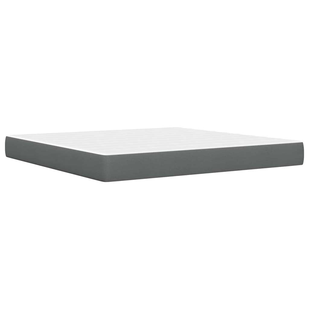  Okvir za krevet Tamno siva 200 x 200 cm Poliester | shoptok.hr