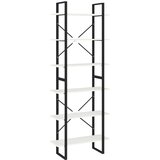  Visoki ormarić bijeli 80 x 30 x 210 cm od masivne borovine | shoptok.hr