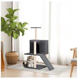 vidaXL Penjalica za mačke sa stupovima za grebanje tamnosiva 82 cm | shoptok.hr