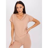 BASIC Feel Good T-shirt-AP-TS-A-004-camel | shoptok.hr