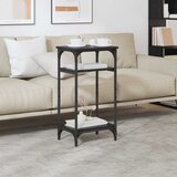  Bocni stol Crni hrast 40 x 30 x 75 cm Konstruirano drvo | Eponuda.com
