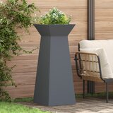 vidaXL Stojalo za rastline Antracit Plastika 40 x 40 x 101 cm | Shoptok.si