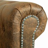  Trosjed Chesterfield od umjetne kože smeđi | shoptok.hr