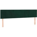  Krevet s oprugama i madracem tamnozeleni 160x200 cm baršunasti | shoptok.hr