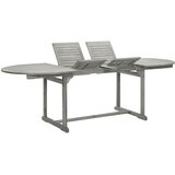  Vrtni blagovaonski stol (160 - 240)x100x75 cm od drva bagrema | shoptok.hr