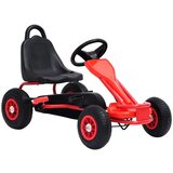 vidaXL Gokart na Pedale s Pnevmatikami Rdeče Barve, (20989920) Cene