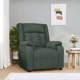  Naslonjač od tkanine tamnozeleni - Tamnozelena 1 | shoptok.hr