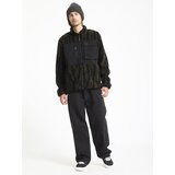 Volcom Jopa iz flisa 'STORM STONE' temno zelena / črna | Shoptok.si