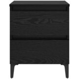  Noćni ormar 2 kom. Crni hrast 40 x 35 x 50 cm Konstruirano drvo | shoptok.hr