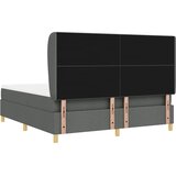  Krevet s opruga kutije Tamno siva 200 x 180 cm tkanina | shoptok.hr