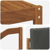  Set vanjskih sofa 7 kom. Prirodna i antracit | shoptok.hr