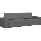  Krevet na razvlačenje Tamno siva 245 x 78 x 77 cm tkanina | shoptok.hr