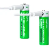 punjiva baterija AA 1.5V 1850 mAh / 2775 mWh, type c, 2 kom