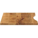  Ploča za radni stol zaobljena 80x60x2,5 cm od drva manga | shoptok.hr